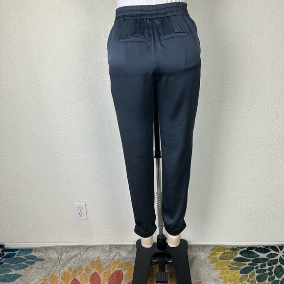 Banana Republic Pants Size 10 Women’s Pull Up Silky Grey Bohemian Summer Comfy - Picture 4 of 8